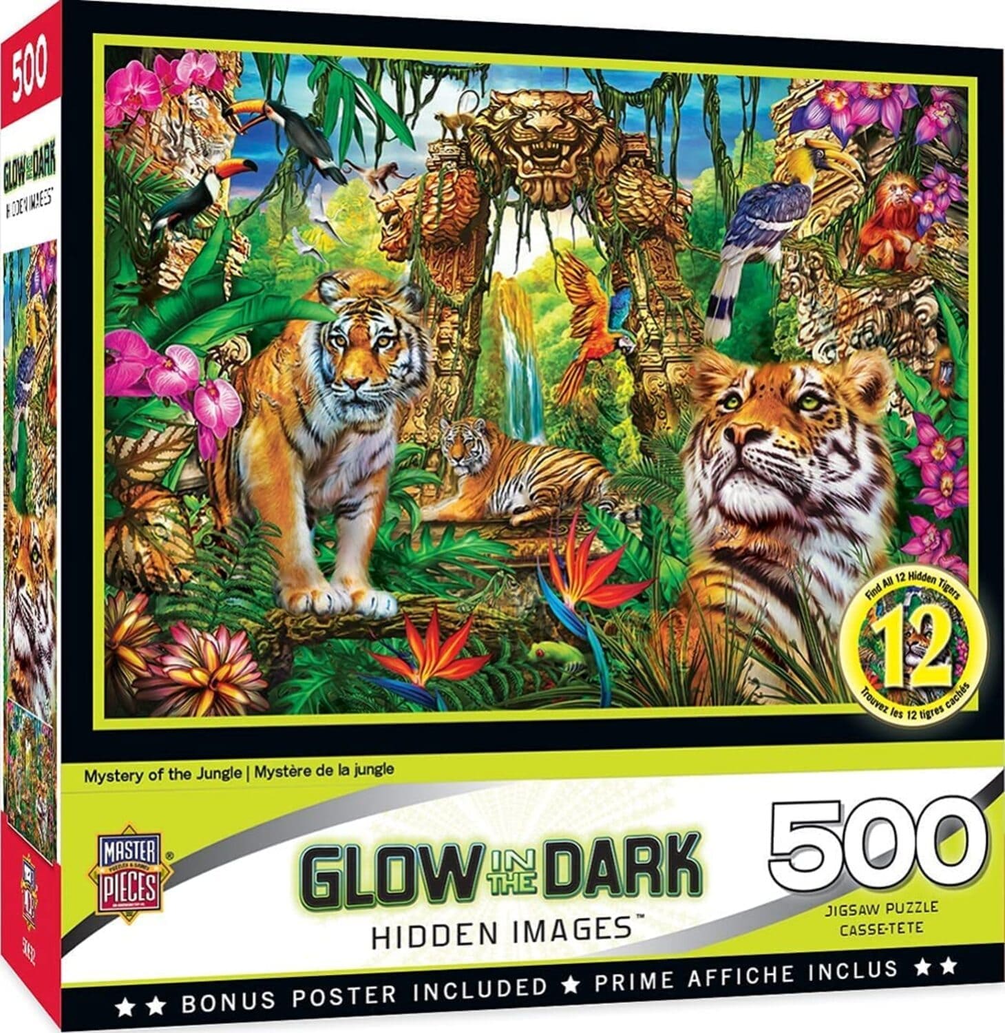 Mystery Of The Jungle 500Pcs Glow
