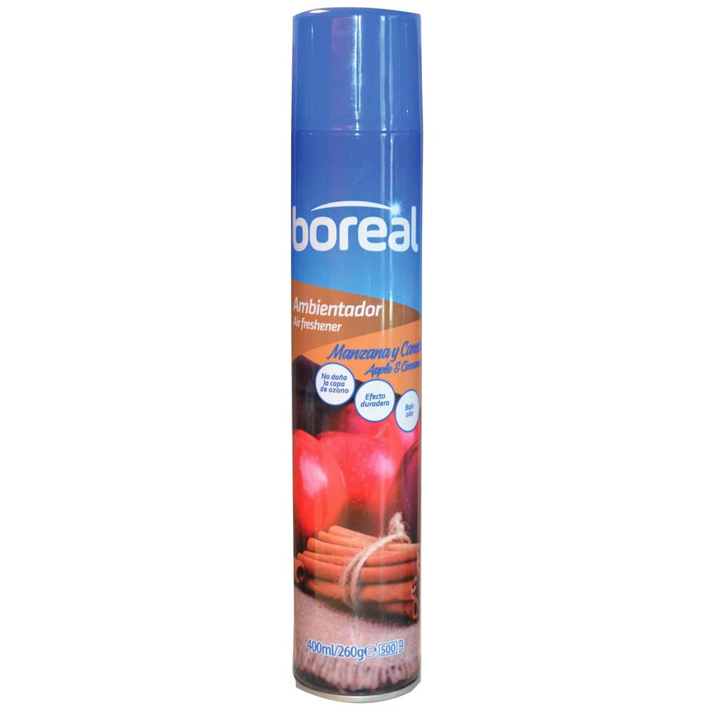 Ambientador BOREAL Manzana-Canela Frasco 400ml