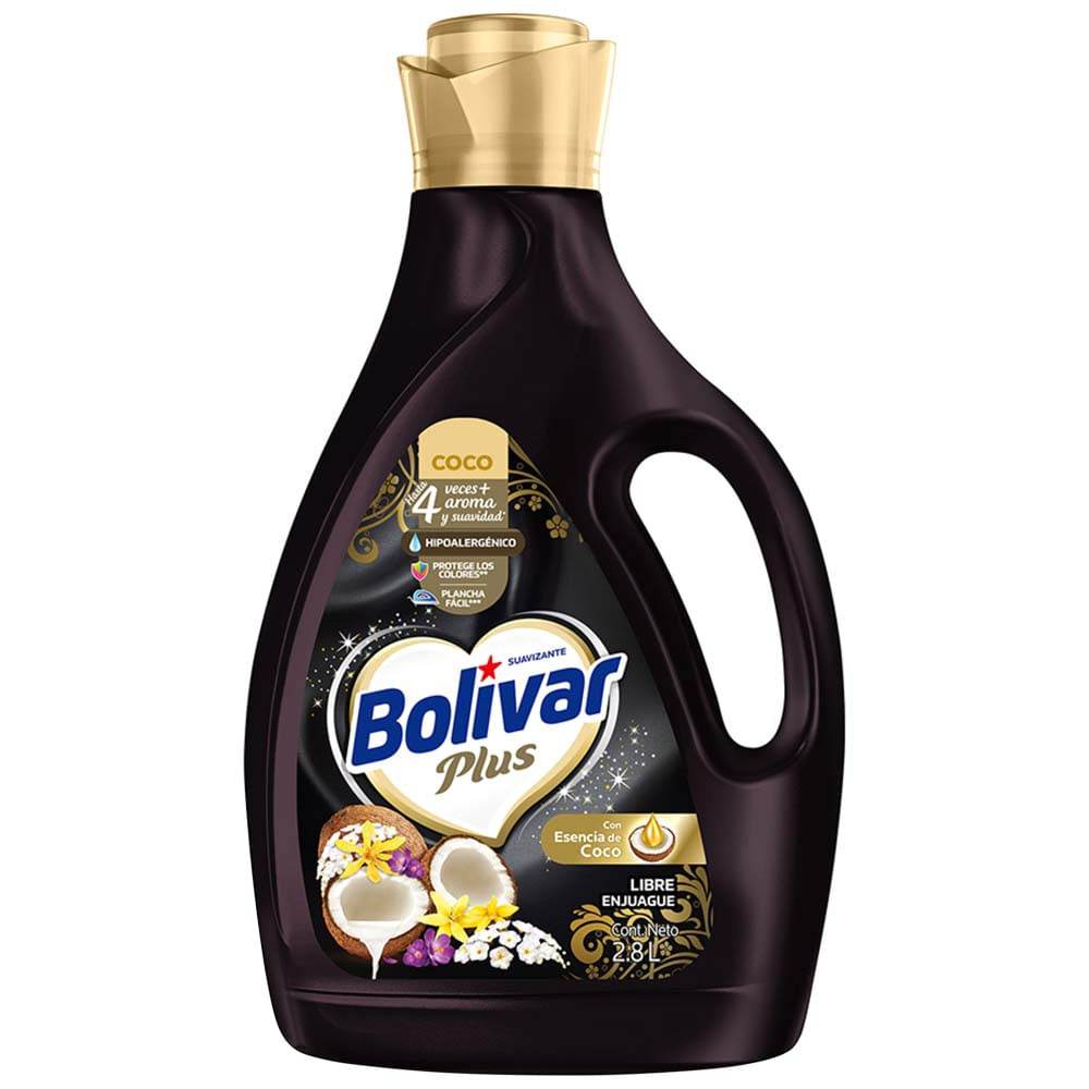 Suavizante BOLÍVAR Plus Coco Botella 2.8L