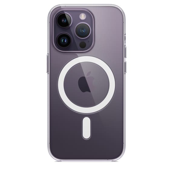 Carcasa Funda Clear Case Magsafe para iPhone 14 Pro Transparente