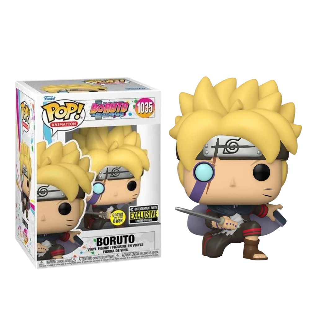 Funko Pop Boruto Boruto w Marks Glow in the Dark Entertainment Earth Exclusive