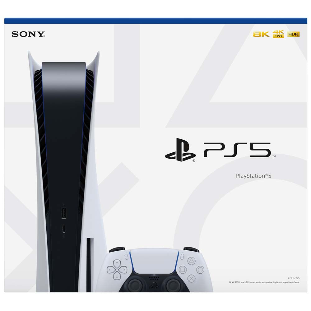 Consola SONY PS5 HW Estándar CFI-1215A Blanco 825GB + Mando