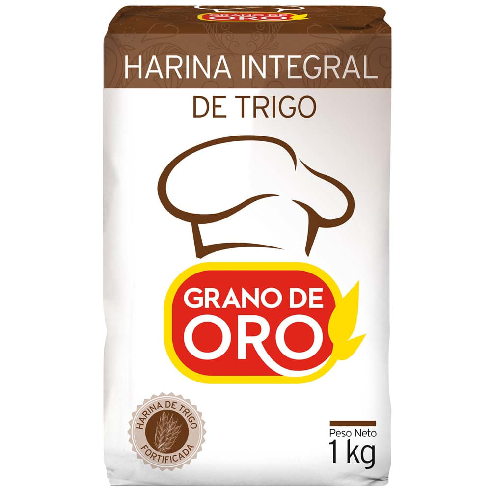 Harina Integral GRANO DE ORO Bolsa 1Kg