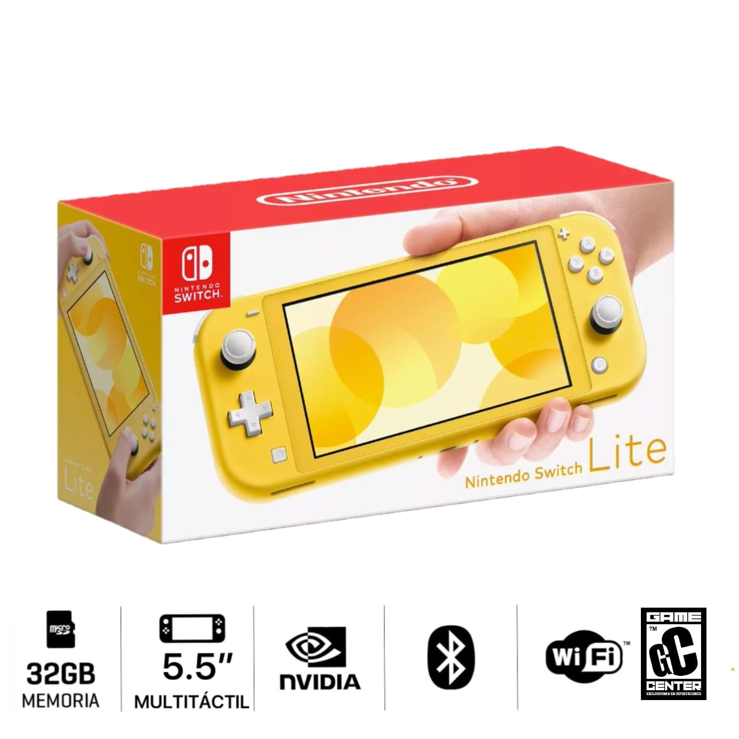 Consola Nintendo Switch Lite 5.5" LCD 32GB Color Amarillo
