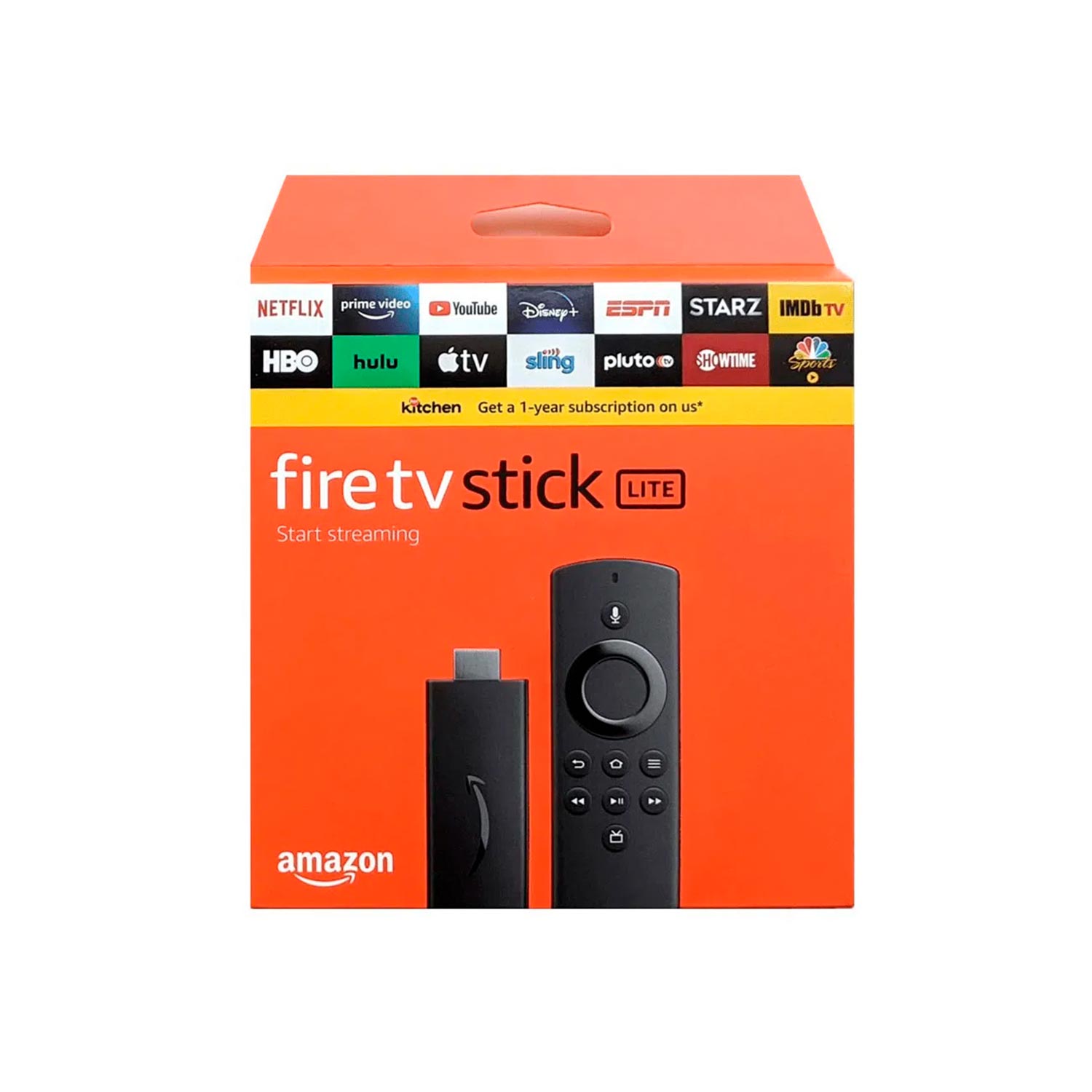 Amazon Fire Tv Stick Lite Strat Streaming Black