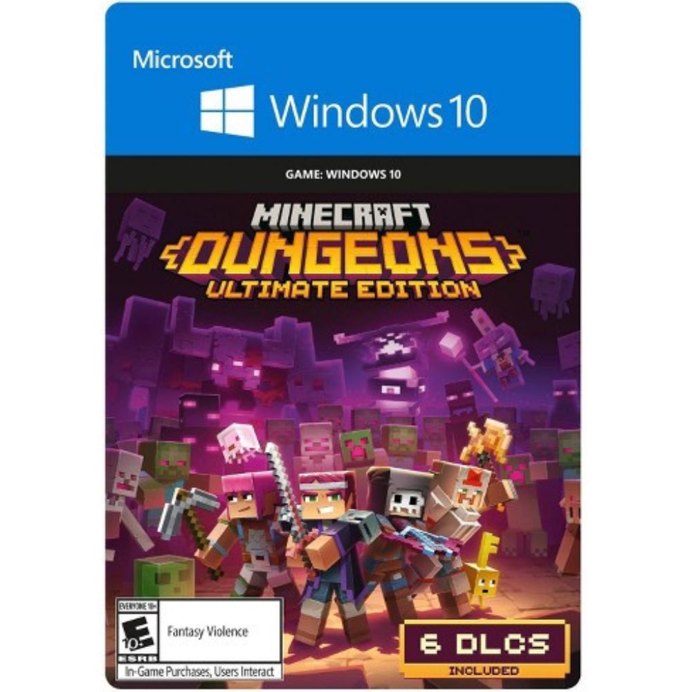 Código Minecraft Dungeons Ultimate Edition - Windows (Digital)