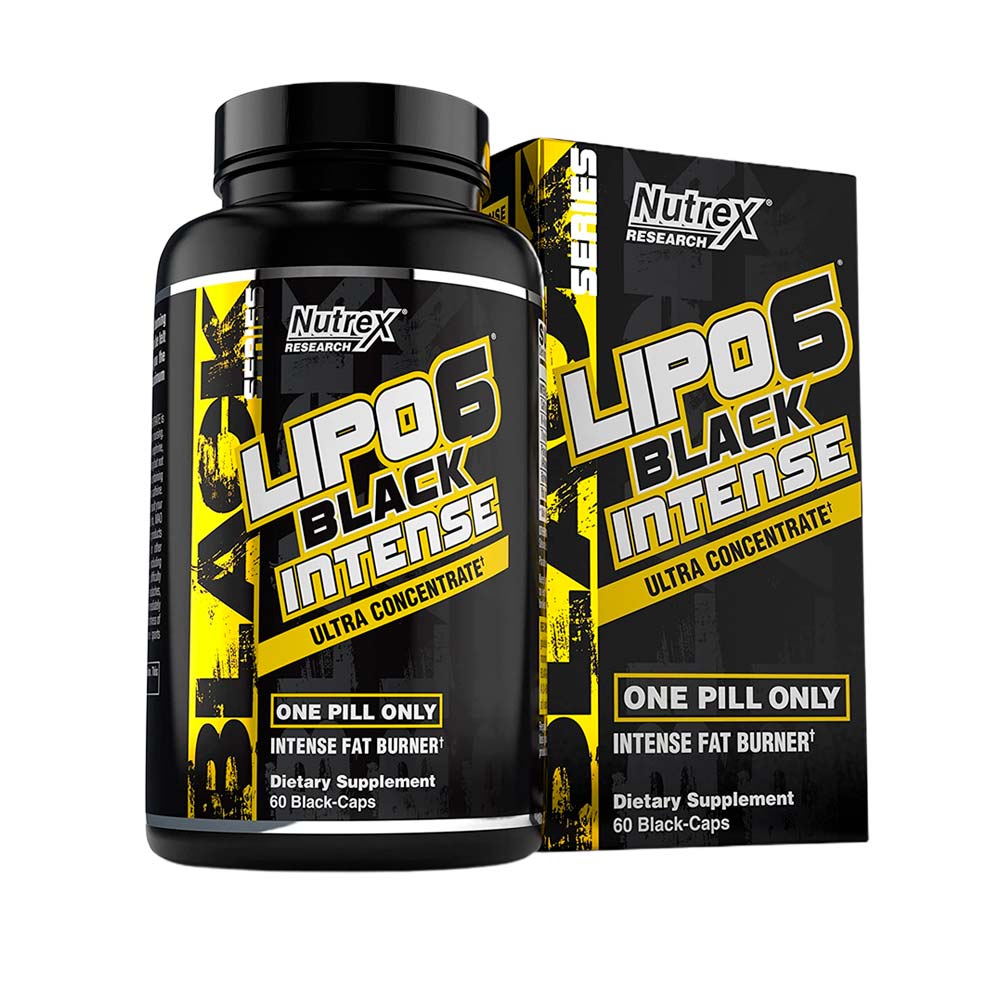 Quemador de Grasa Nutrex Lipo 6 Black Intense 60 Blackcaps