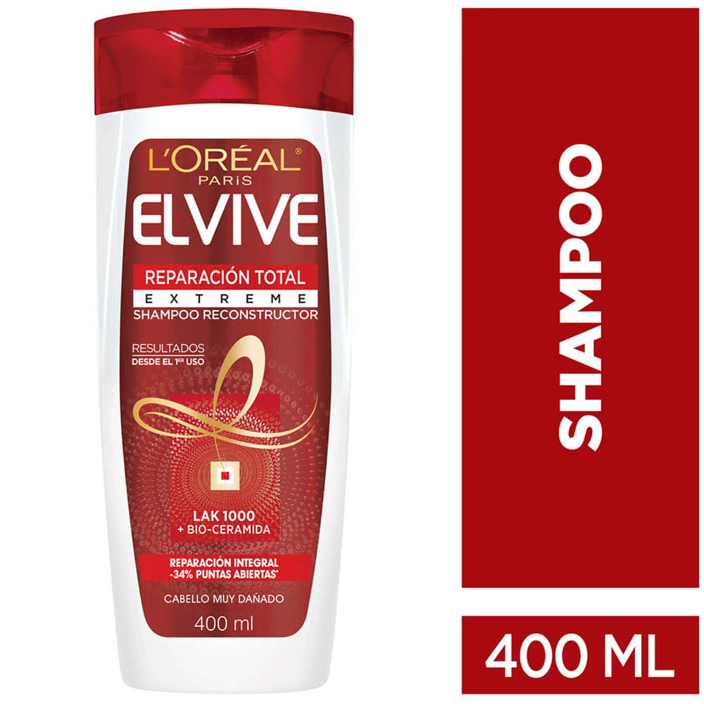 Shampoo ELVIVE RT5 Extreme Cabello Muy Dañado Frasco 680ml