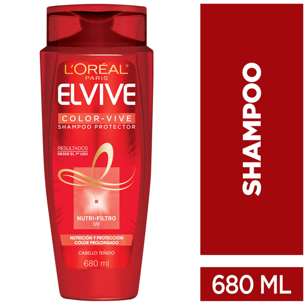 Shampoo ELVIVE Color Vive Frasco 680ml
