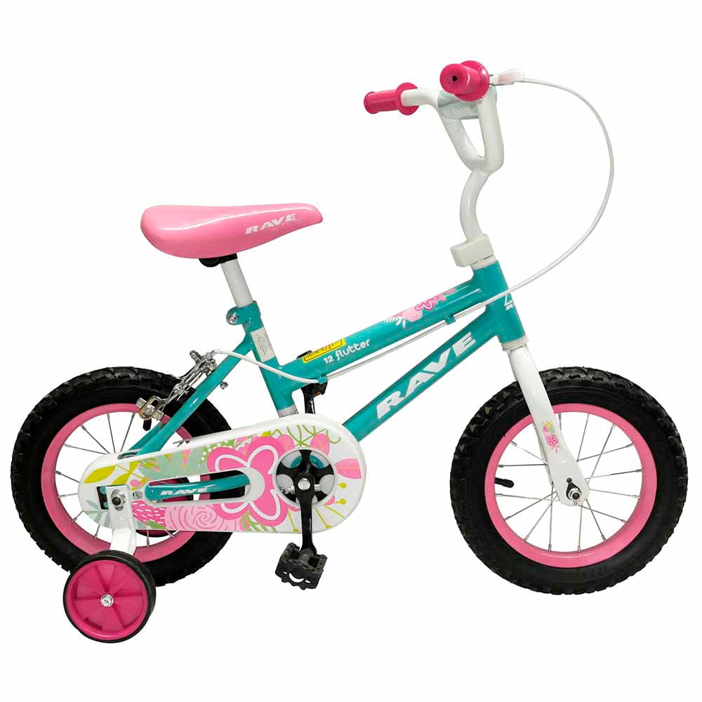Bicicleta RAVE Flutter Kids 12'' Rosado