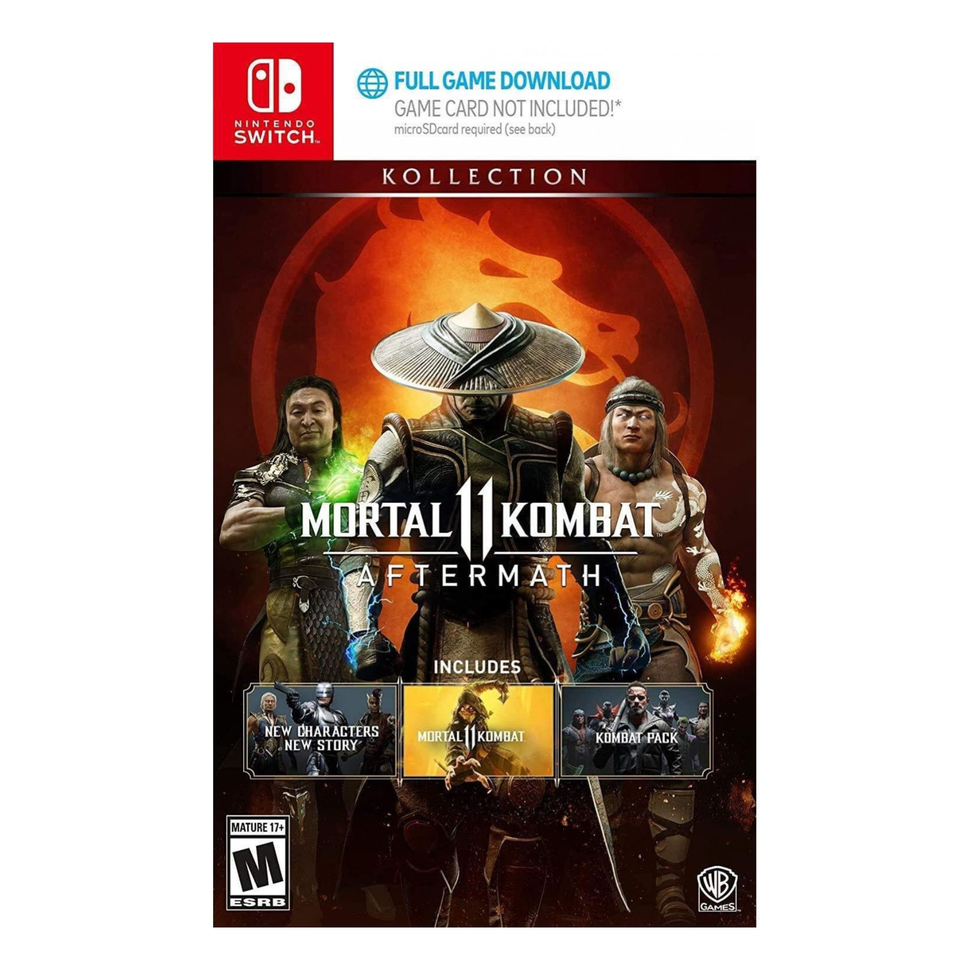 Juego Nintendo Switch  Mortal Kombat 11 Aftermath