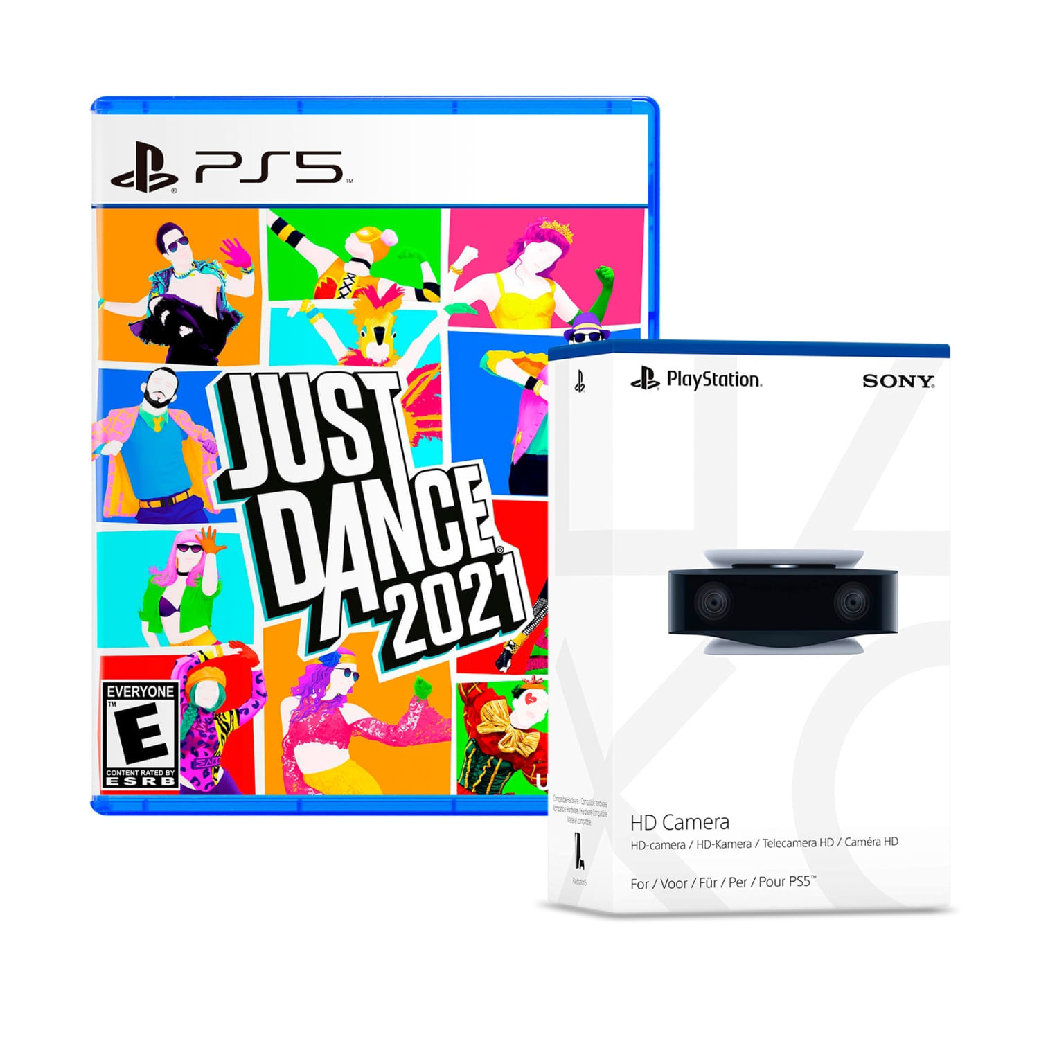 Cámara Playstation 5 + Juego Ps5 Just Dance 2021