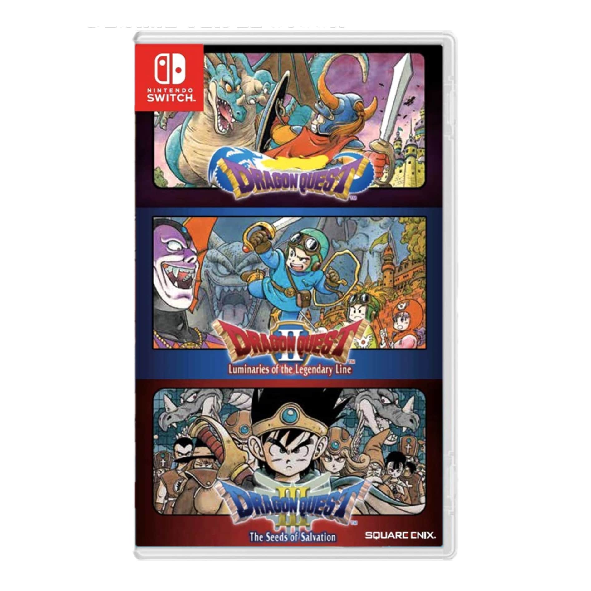 Juego Nintendo Switch Dragon Quest Collection 1 2 3