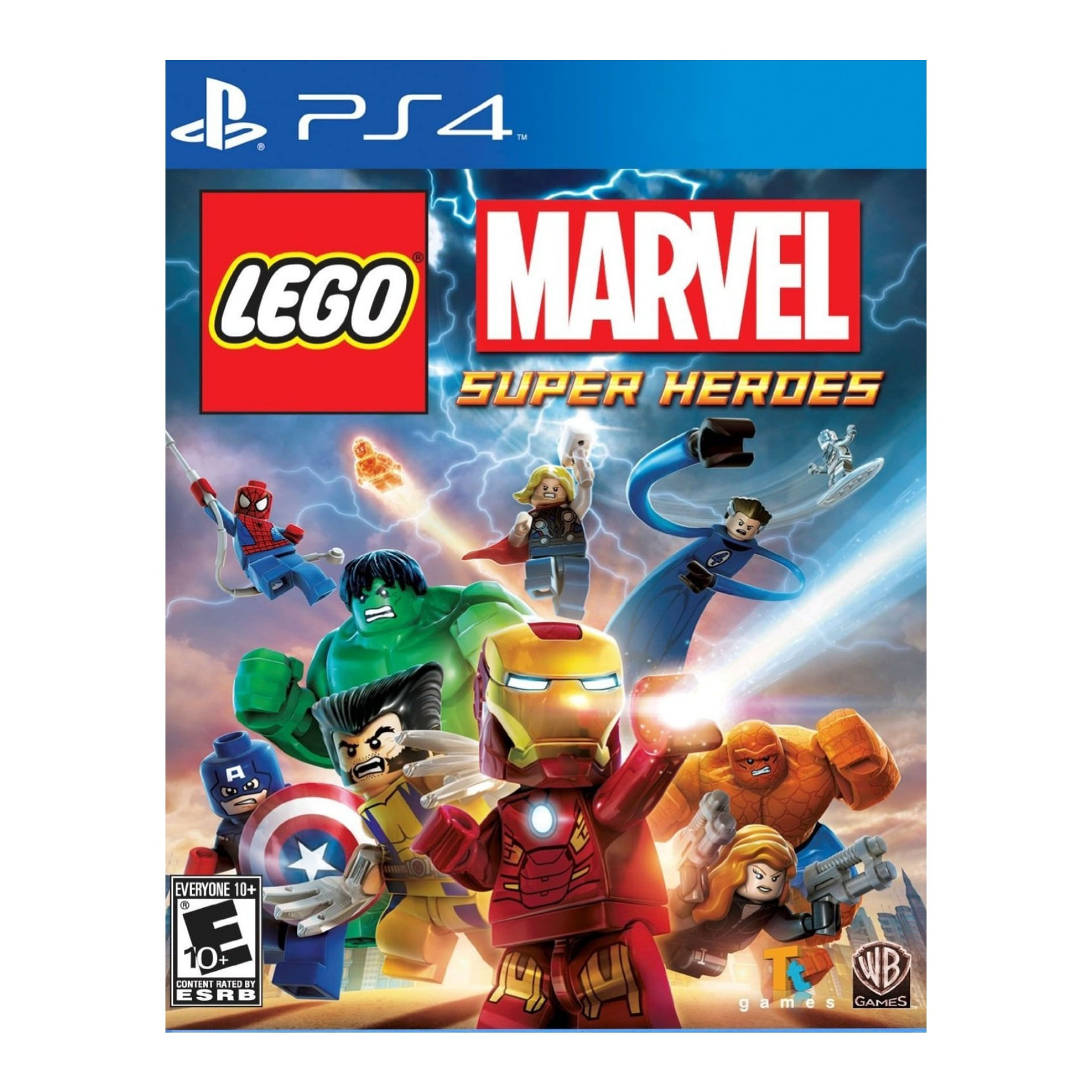 Juego Ps4 Lego Marvel Super Heroes