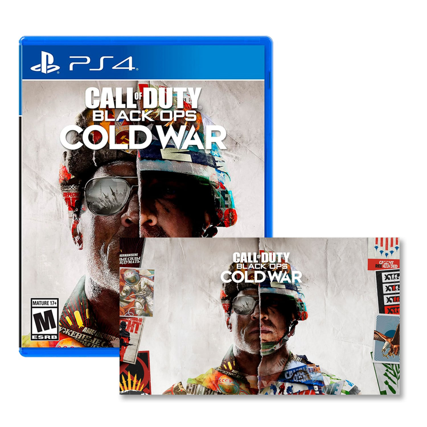 Juego Ps4 Call Of Duty Black Ops Cold War + Poster