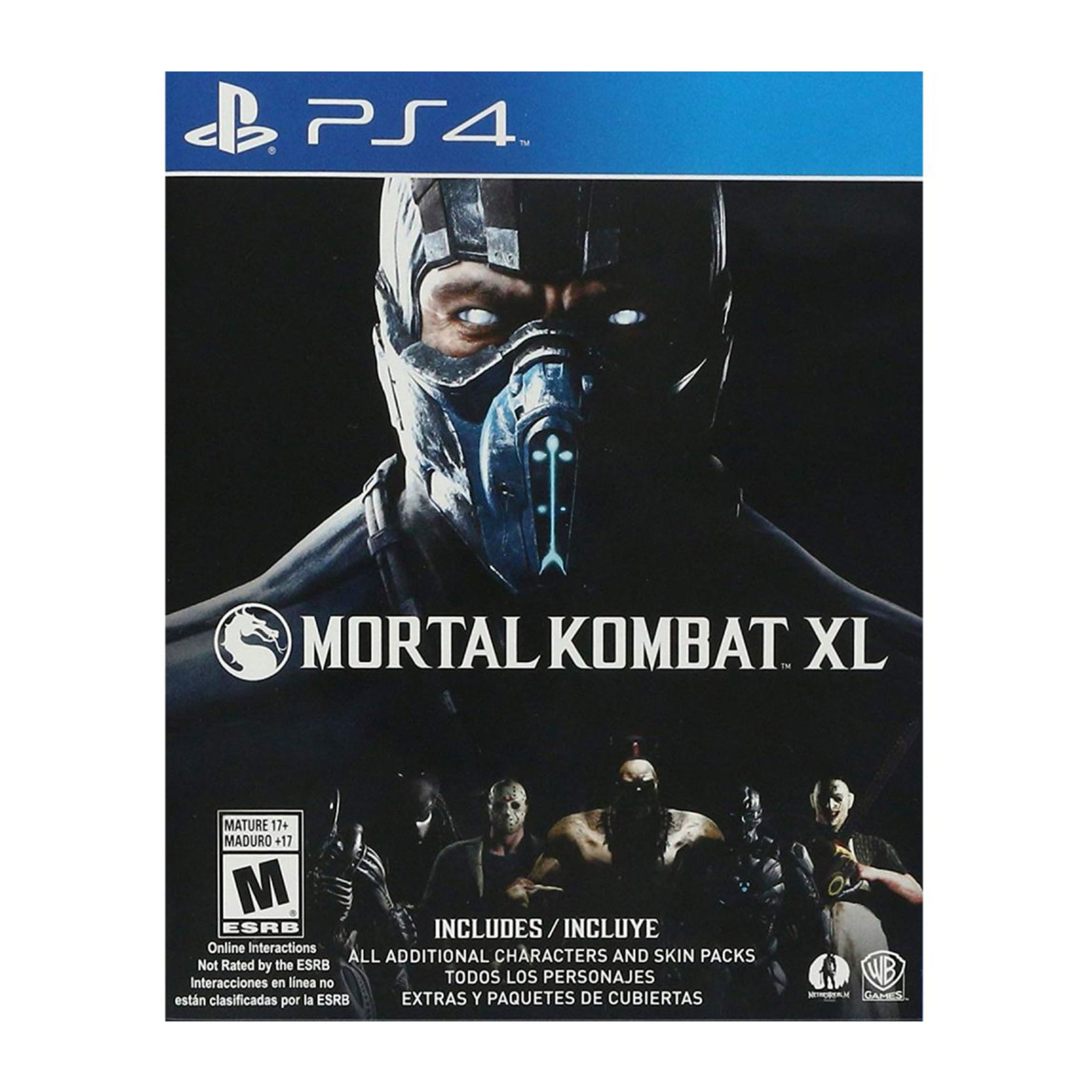 Juego Ps4 Mortal Kombat XL