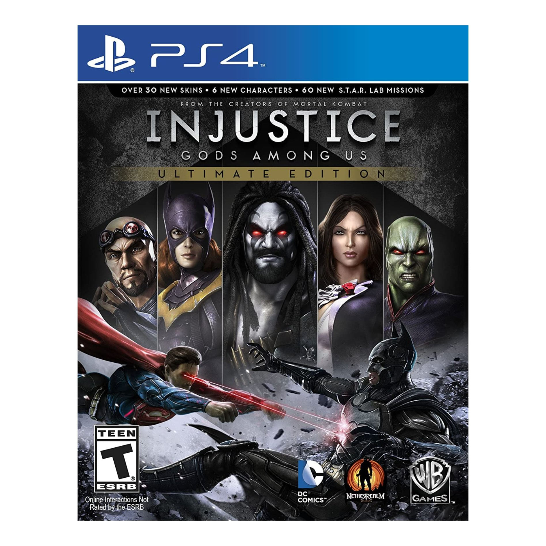 Juego Ps4 Injustice Gods Among Us Ultimate Edition