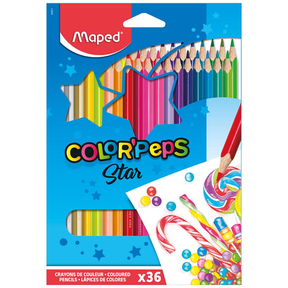 Colores MAPED Color'Peps Caja 36un