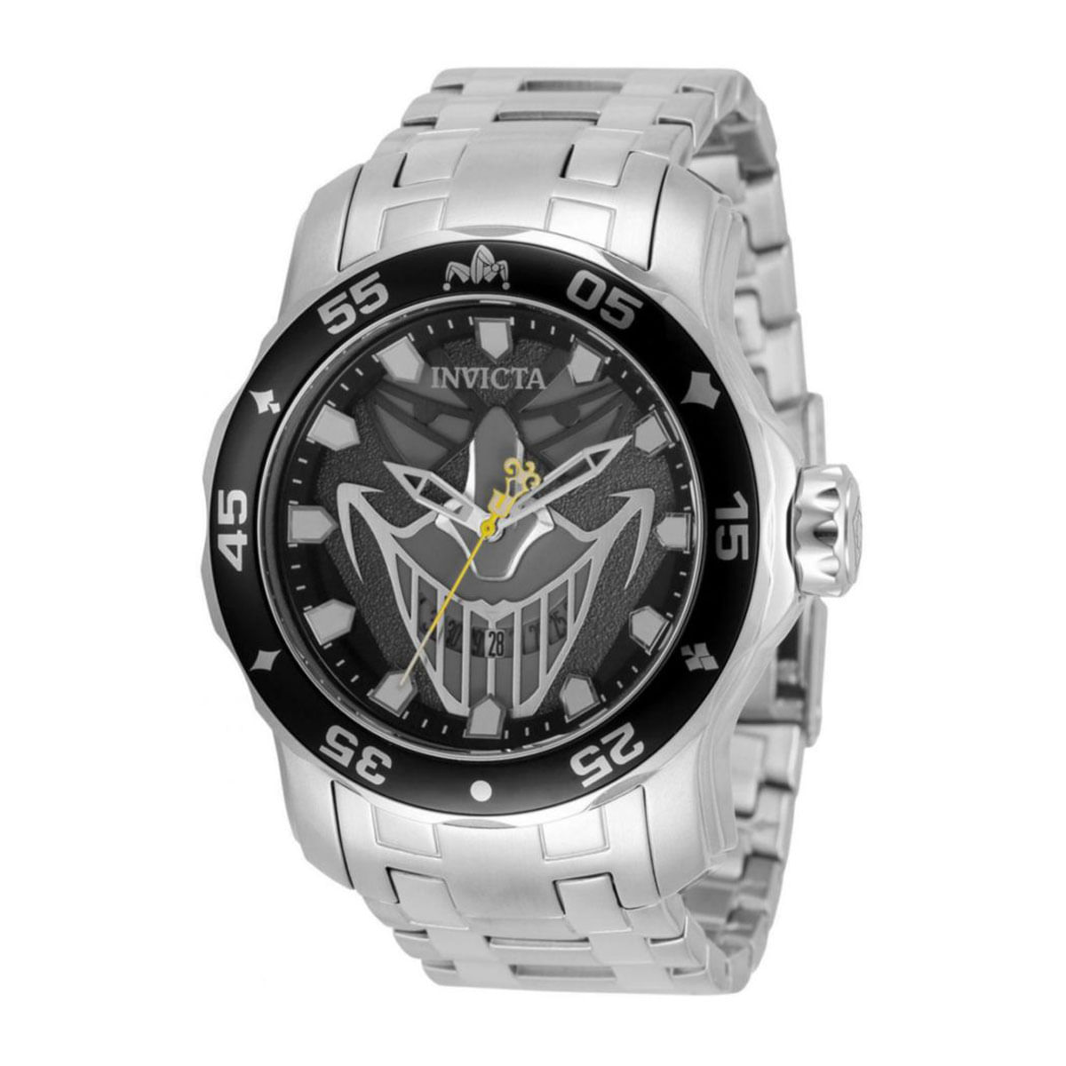 Reloj Hombre Plata Invicta DC Comics Joker 35615