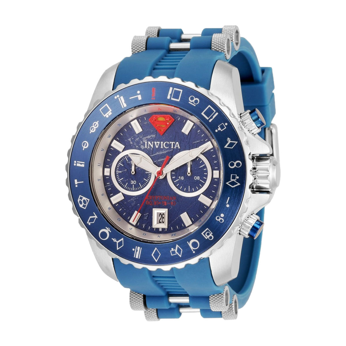 Reloj Hombre Azul Invicta DC Comics 34862