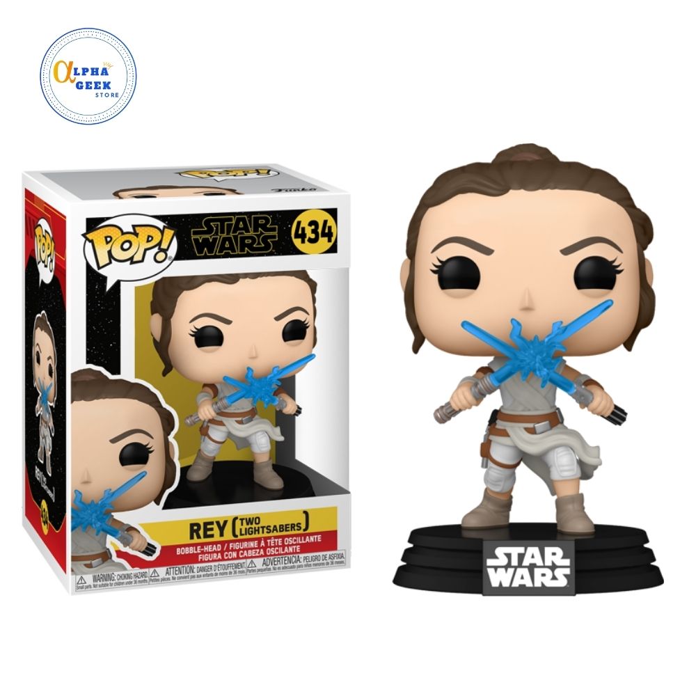 Funko Pop Star Wars - Rey With Two Light Sabers