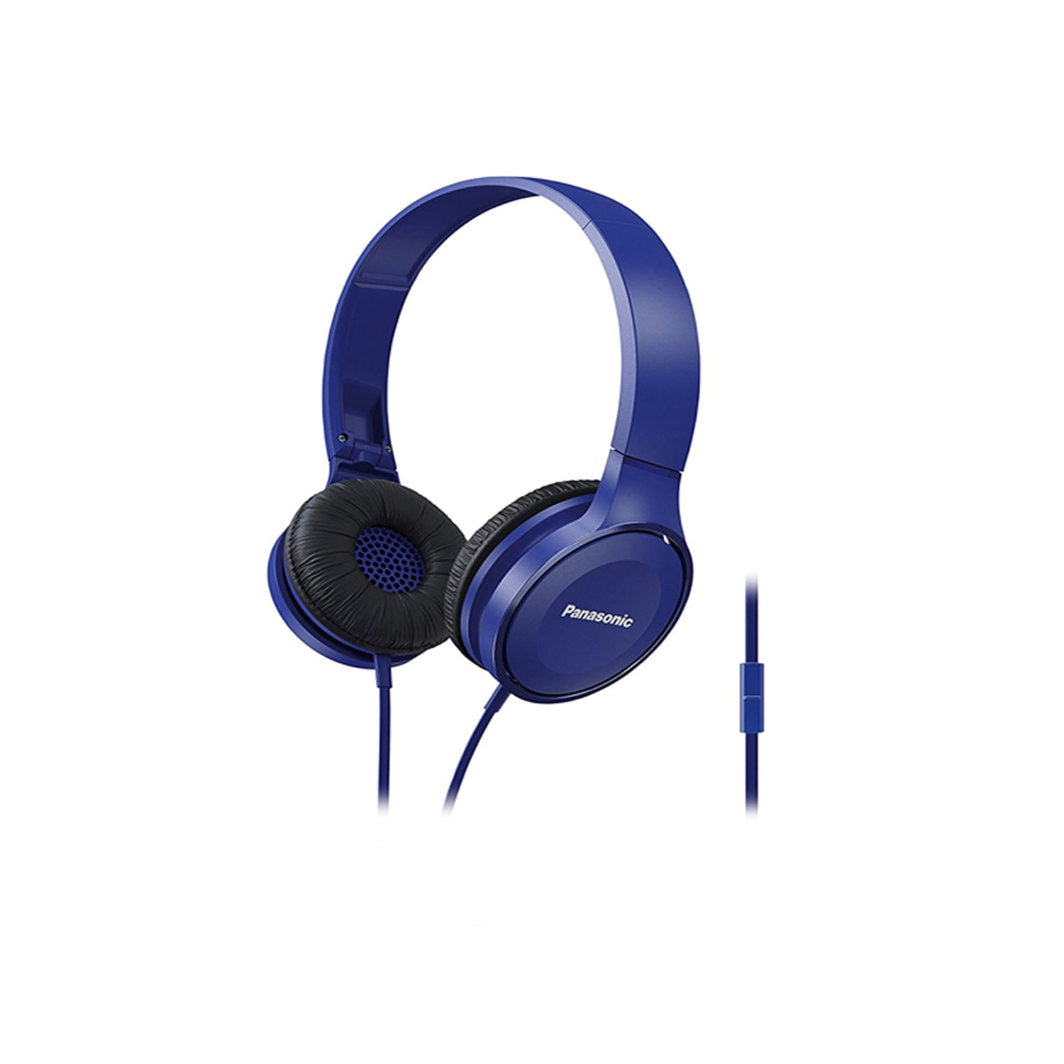 Audífonos Panasonic RP-HF100M On Ear con Micrófono Azul