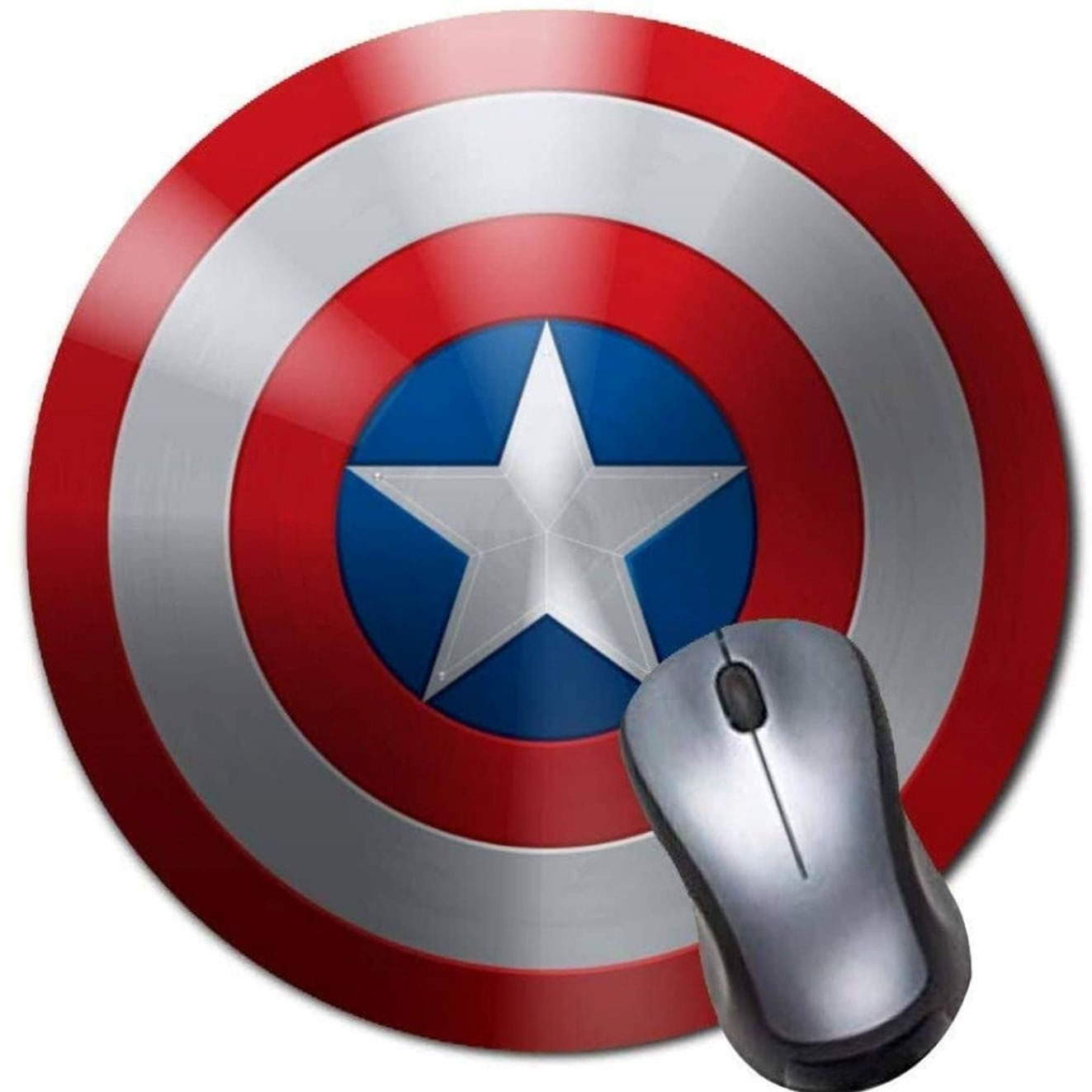 Mouse Pad Booforkids Capitán América Tela de Sublimación