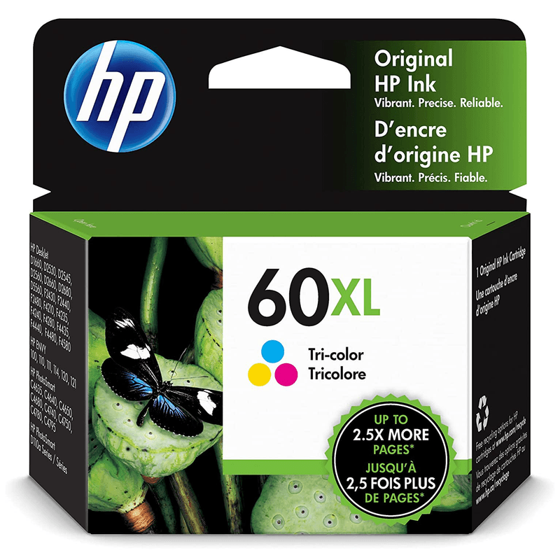 Cartucho de Tinta HP 60XL Tricolor