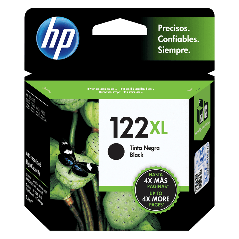 Cartucho de Tinta HP 122XL Negro