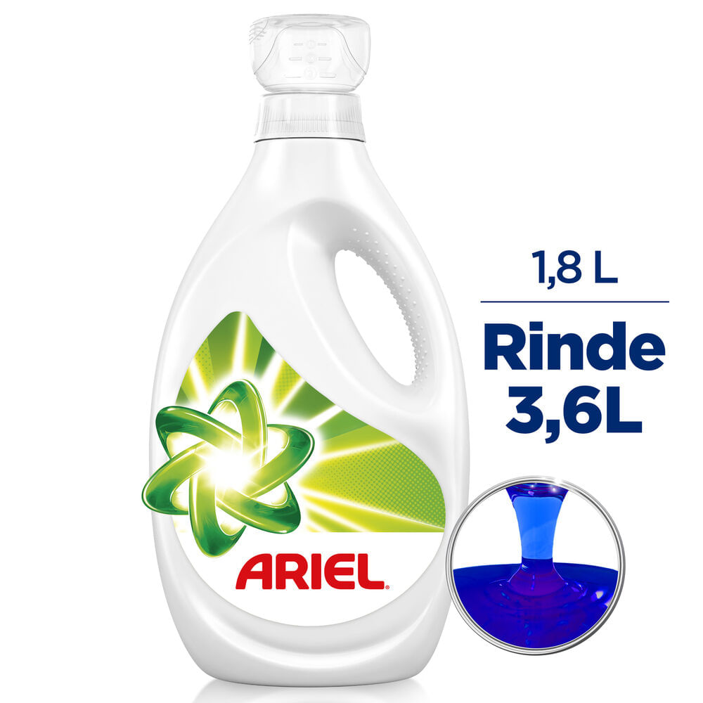 Detergente Líquido ARIEL Concentrado Botella 1.8L