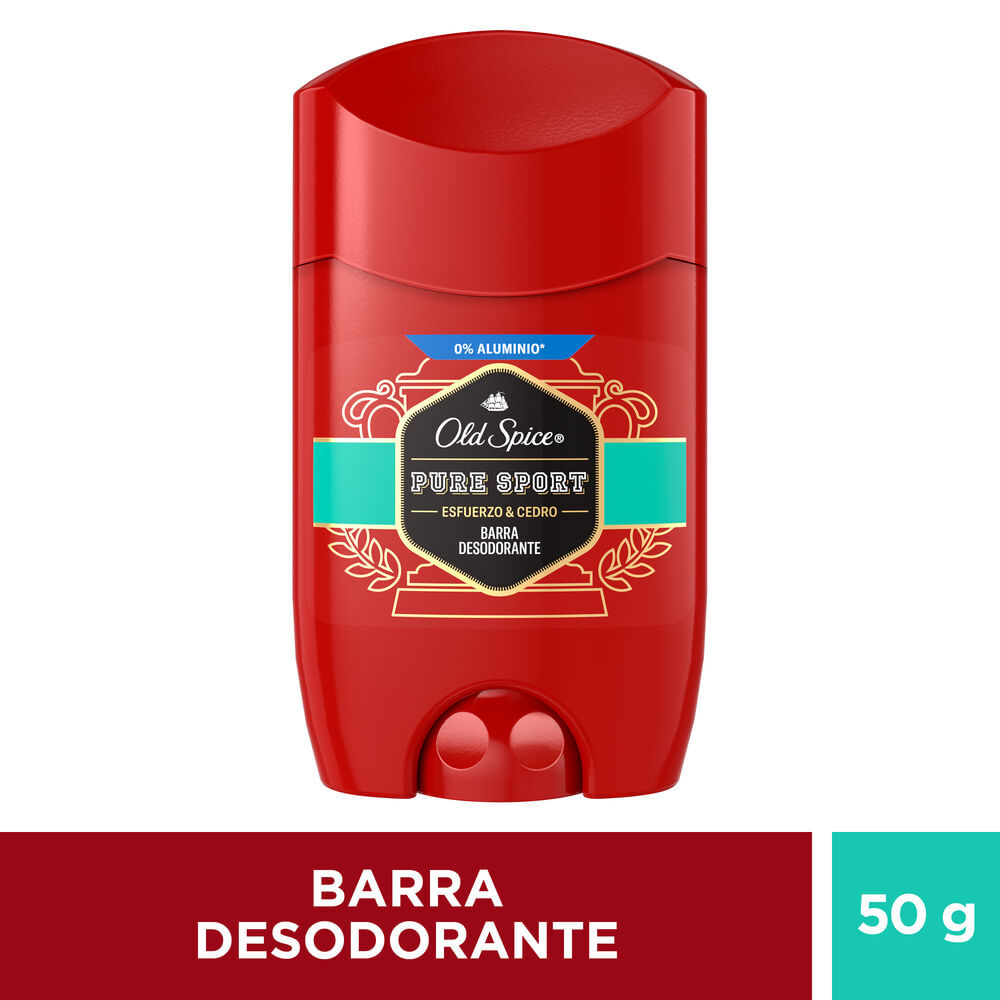 Desodorante para hombre en Barra para Hombre OLD SPICE Pure Sport Frasco 50g
