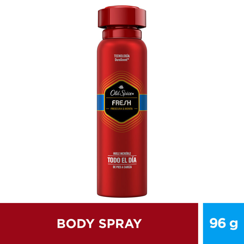 Desodorante para hombre Body Spray en Aerosol para Hombre OLD SPICE Fresh Frasco 150ml
