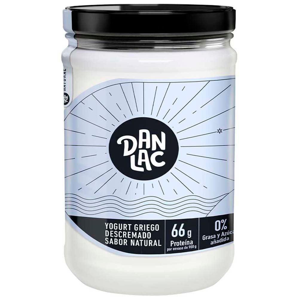 Yogurt Griego Descremado DANLAC Natural Pote 900g
