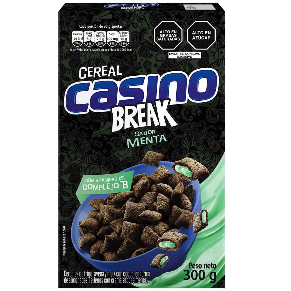 Cereal CASINO Break Menta Caja 300g