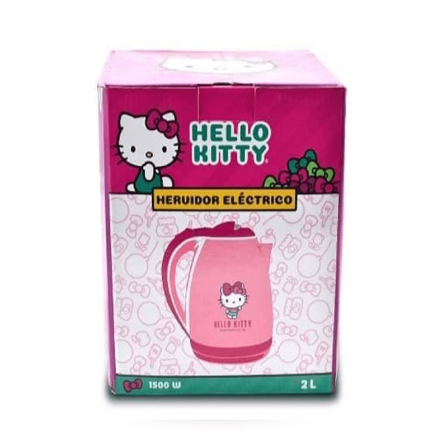 Hervidor Eléctrico Hello Kitty 2lts 1500w Rosado