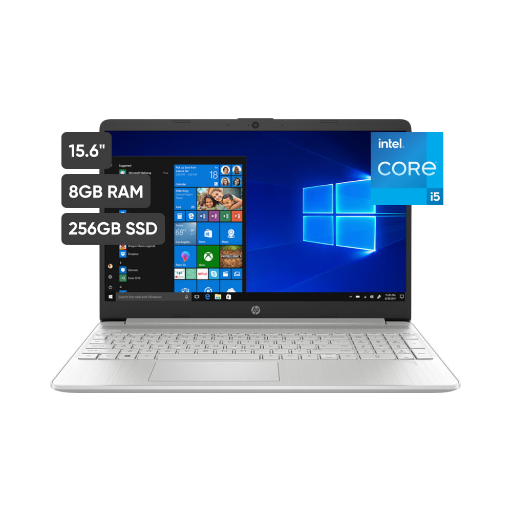 Notebook HP DY2053LA 15" Intel Core i5 8GB 256GB SSD