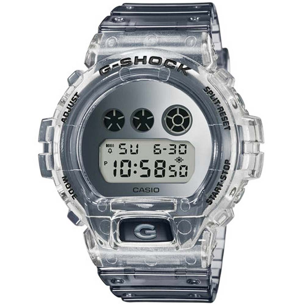 Reloj Casio G-Shock DW6900SK-1 Para Hombre Digital Luz de Fondo Acuático Transparente