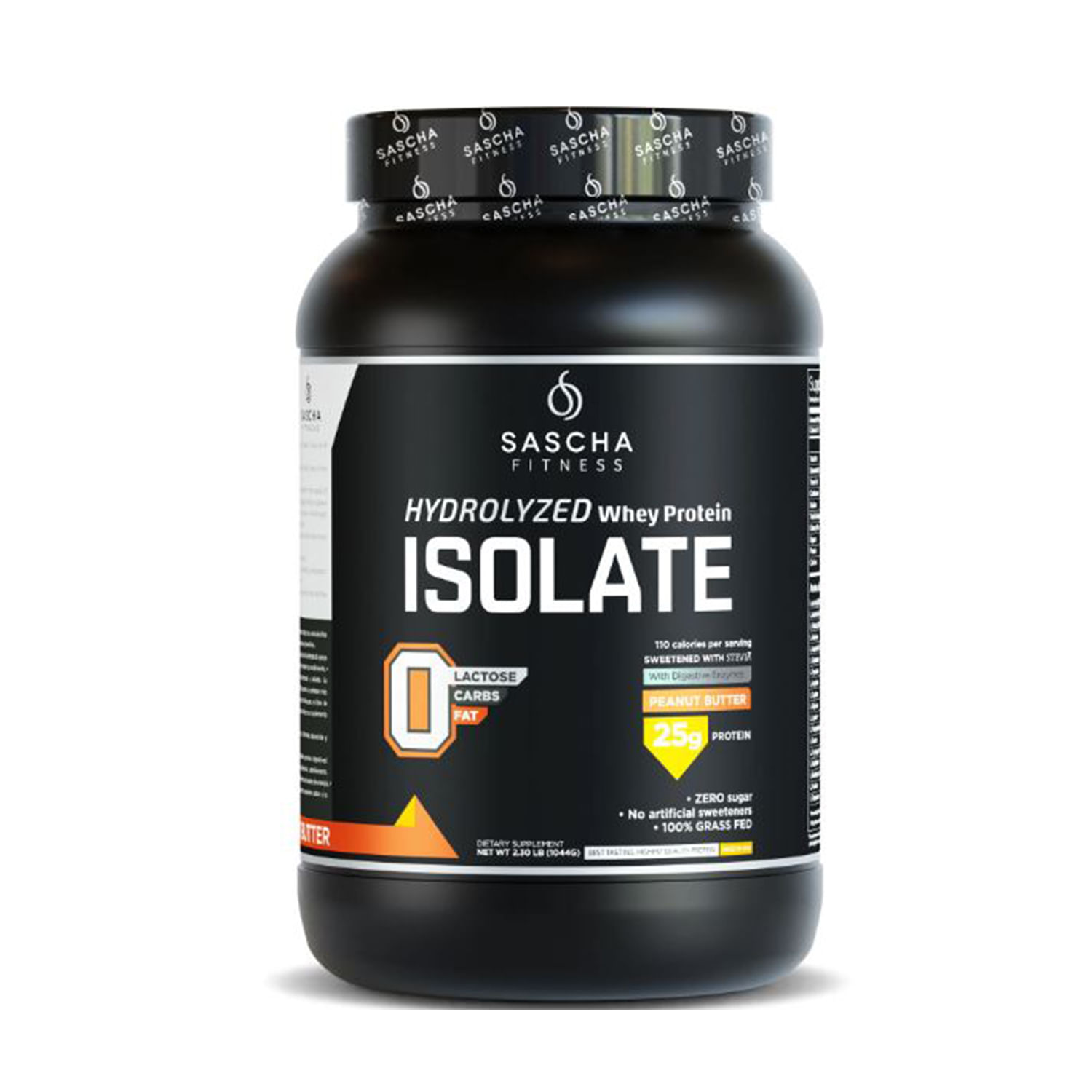 Proteína Sascha Fitness Isolate Sabor Peanut Butter