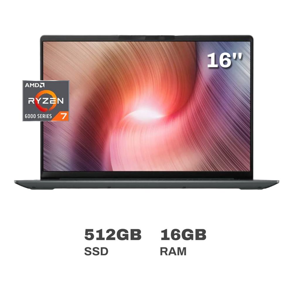 Laptop Lenovo IdeaPad 5 Pro AMD Ryzen 7 16GB RAM 512GB SSD 16"