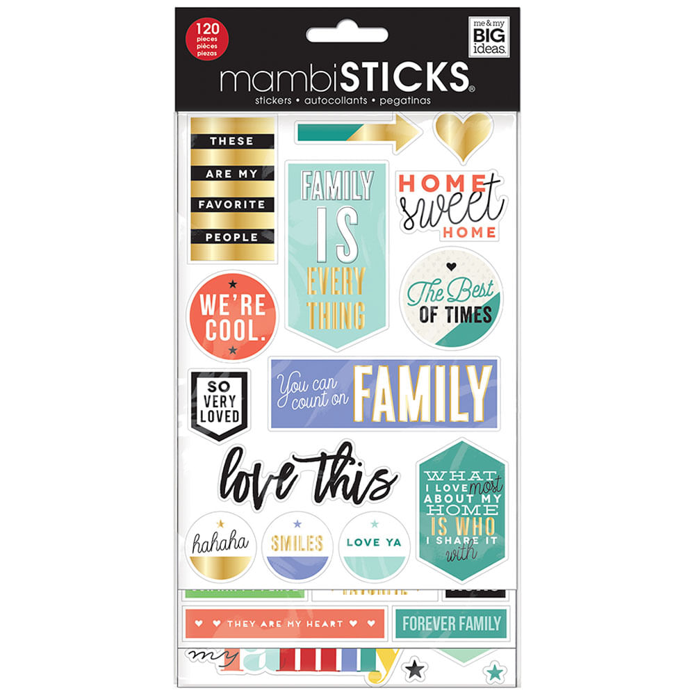 Stickers HAPPY PLANNER Good Day 5 Páginas