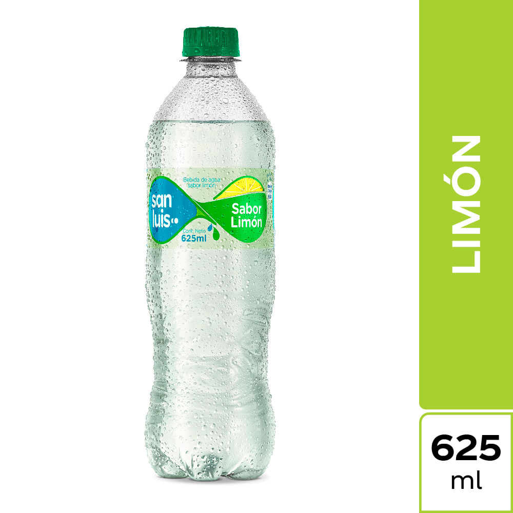 Agua sin Gas SAN LUIS Sabor Limón Botella 625ml