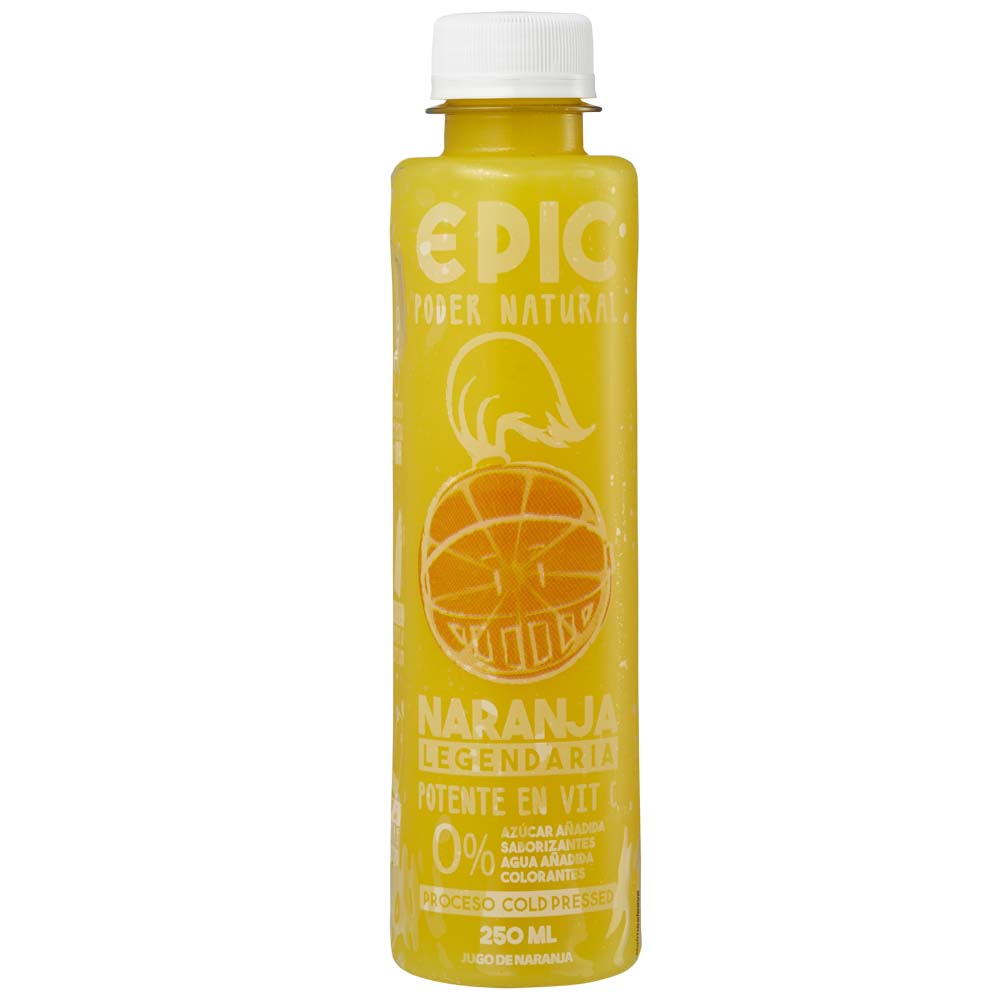 Jugo de Naranja EPIC Botella 250ml