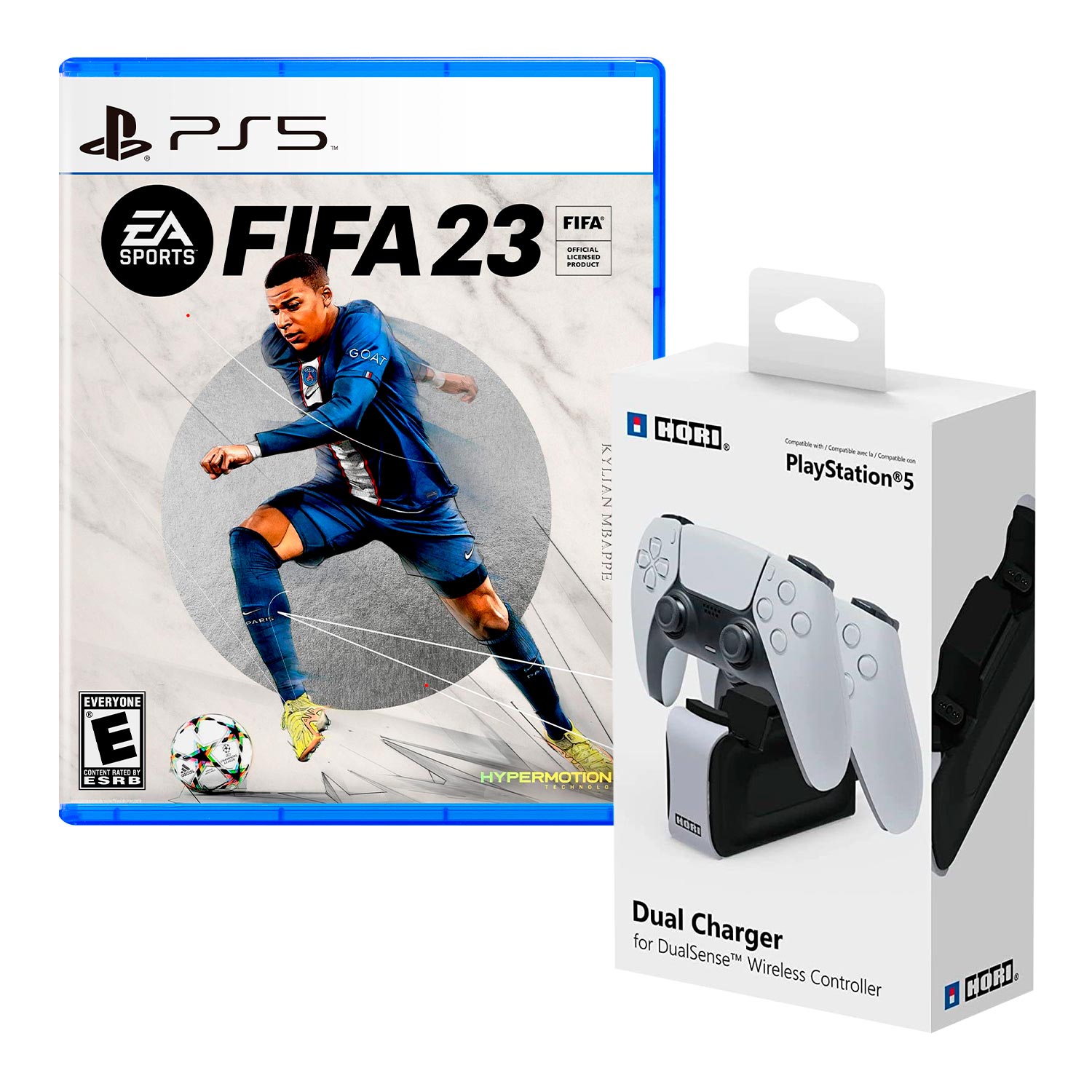 Fifa 23 + Base Cargador Dualsense Hori Playstation 5