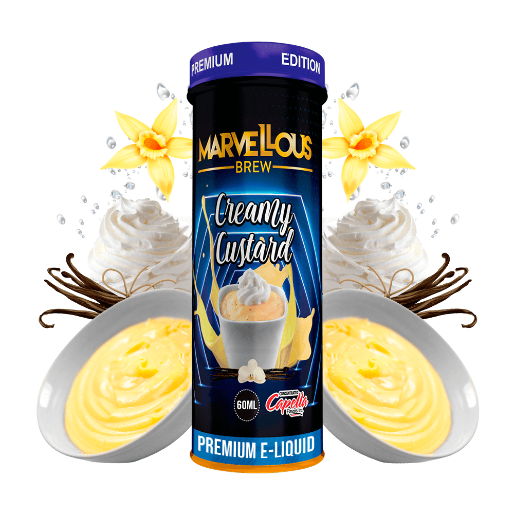 Líquido para vapear Marvellous 60ml Creamy Vanilla 3mg