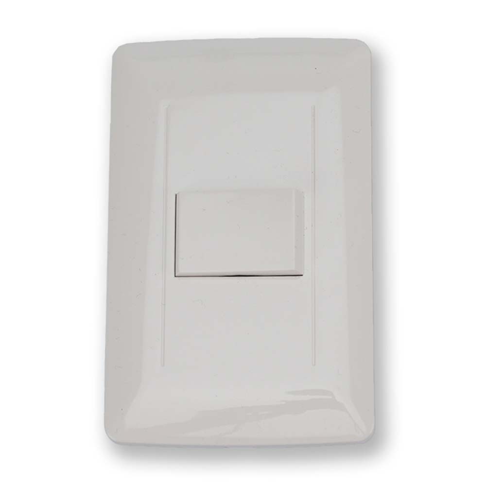 Interruptor Essential Simple Blanco