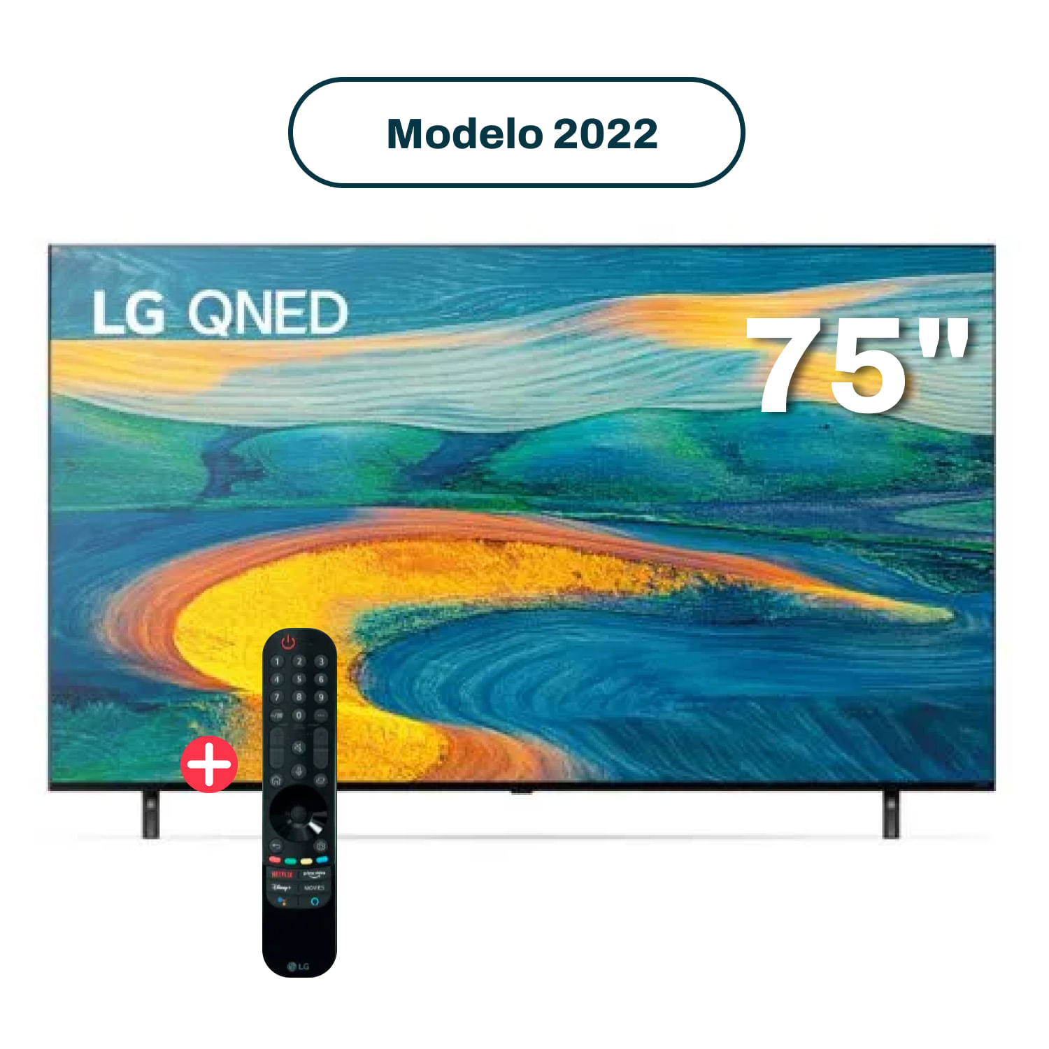 Televisor LG 75" 75QNED7SQA QNED 4K