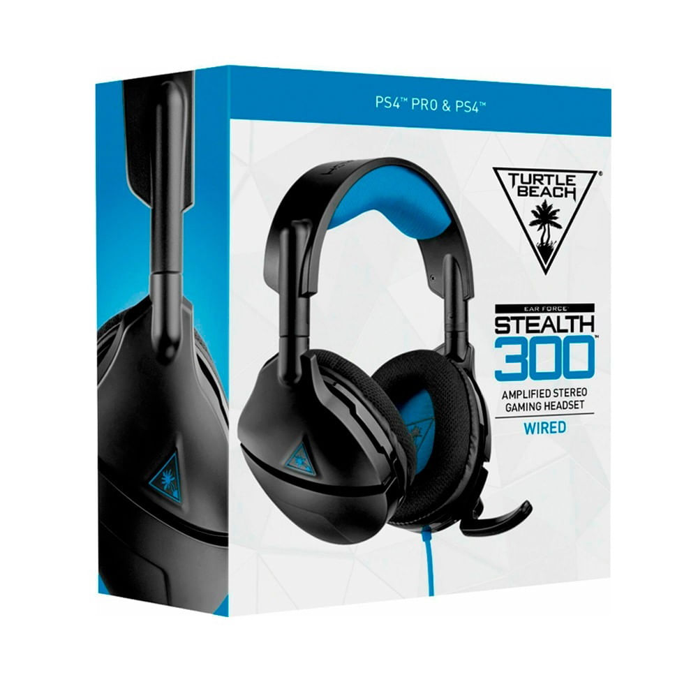 Audifono Ps4 Turtle Beach Earforce Stealth 300 Wired Negro