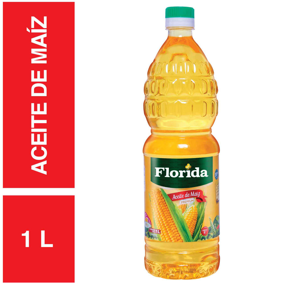 Aceite de Maíz FLORIDA Botella 1L