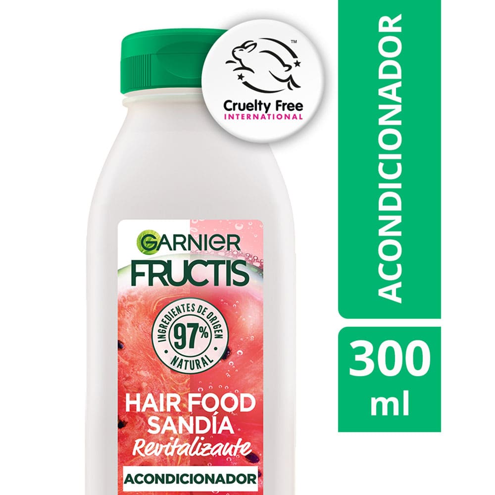 Acondicionador FRUCTIS Hair Food de Sandía Frasco 300ml