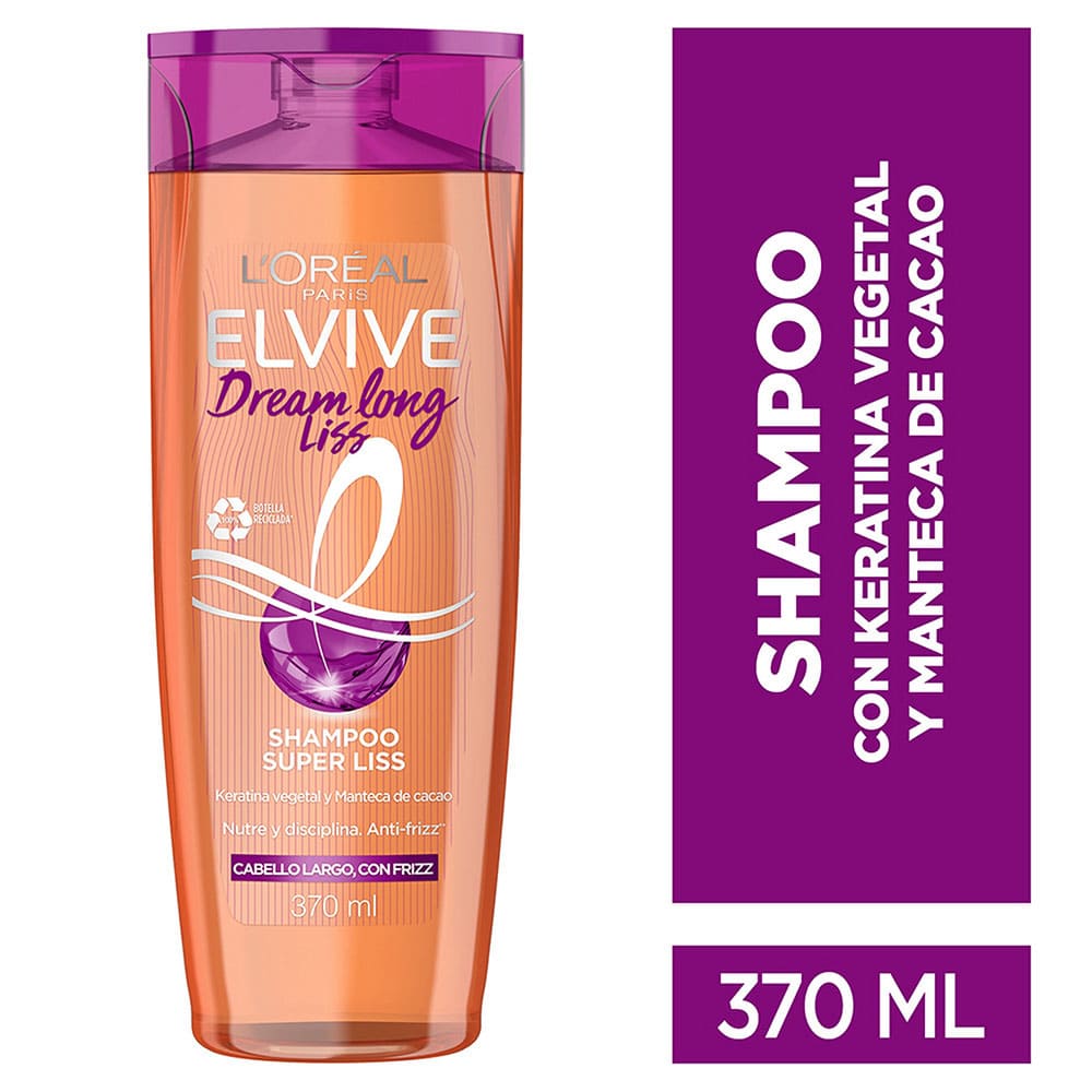 Shampoo ELVIVE Dream Long Liss Frasco 370ml